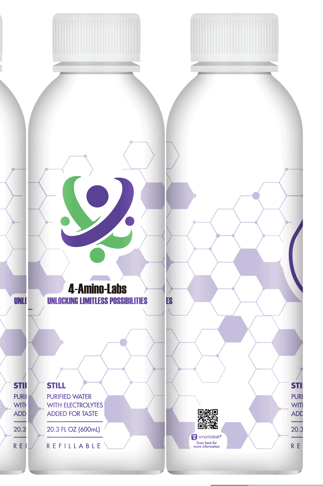 Limited Edition- PATH & 4-Amino-Labs Still Bottled Water