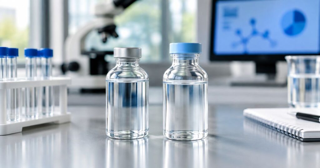 Is Amino H2O the same as bacteriostatic water?